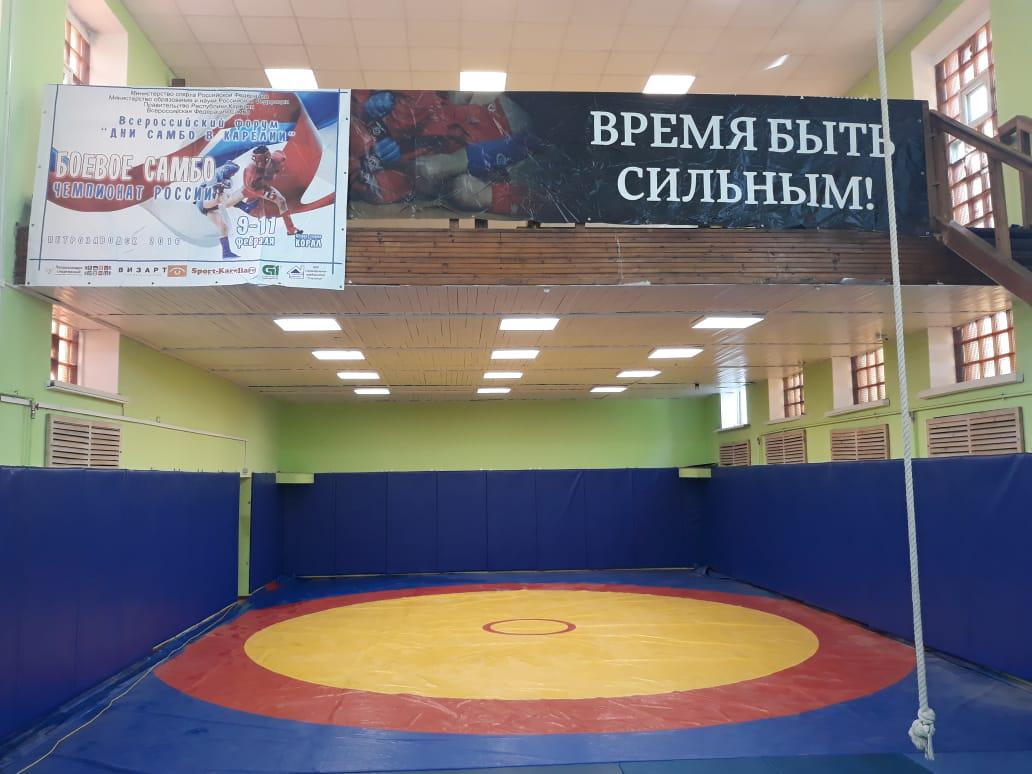 В спортивной школе Олимпийского резерва № 5 в  Петрозаводске завершен очередной этап реконструкции