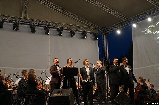 В Карелии прошел фестиваль “Ruskeala Symphony”