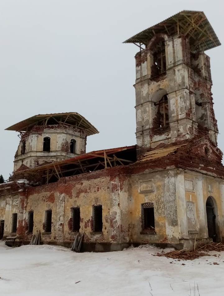 Реставрация Никольской церкви в Салми